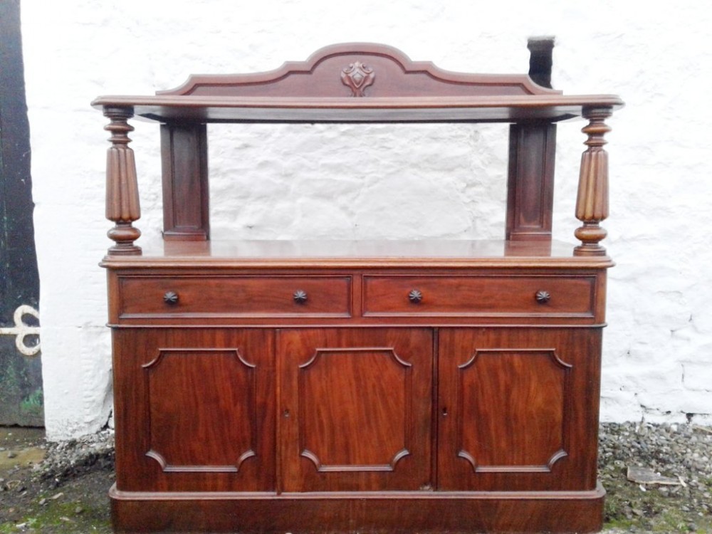 Victorian Mahogany buffet sideboard