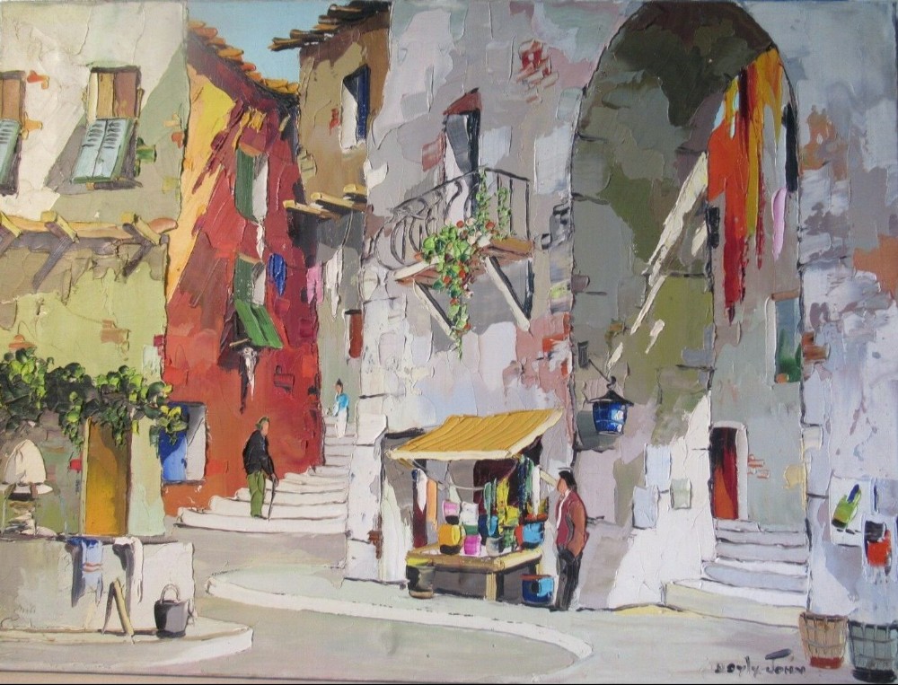 Cecil Rochfort Doyly John Oil painting