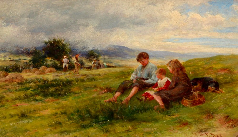 William Darling MacKay, RSA, PSAC (1844-1924) Oil painting