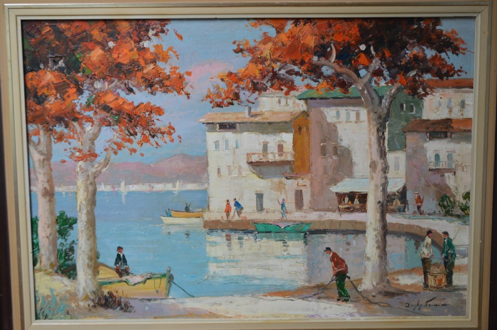 Cecil Rochfort Doyly John. Oil painting