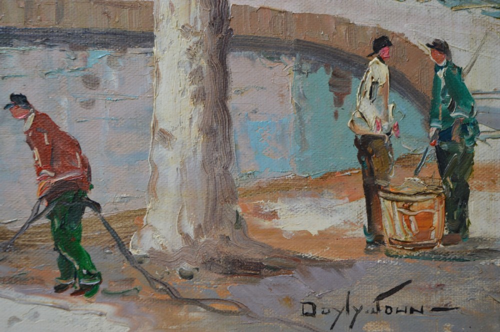 Cecil Rochfort Doyly John. Oil painting View II