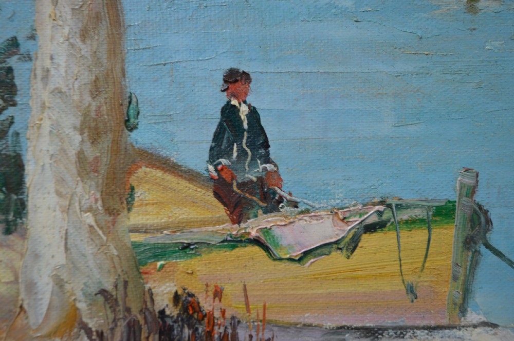 Cecil Rochfort Doyly John. Oil painting View III
