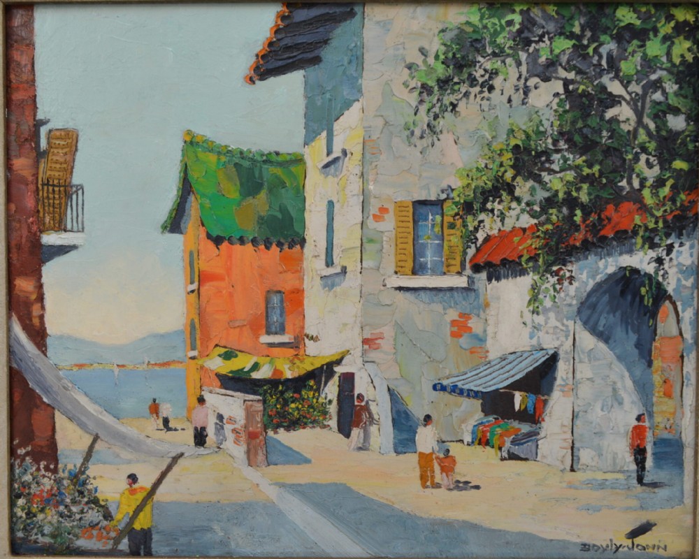 Cecil Rochfort Doyly John. Oil painting
