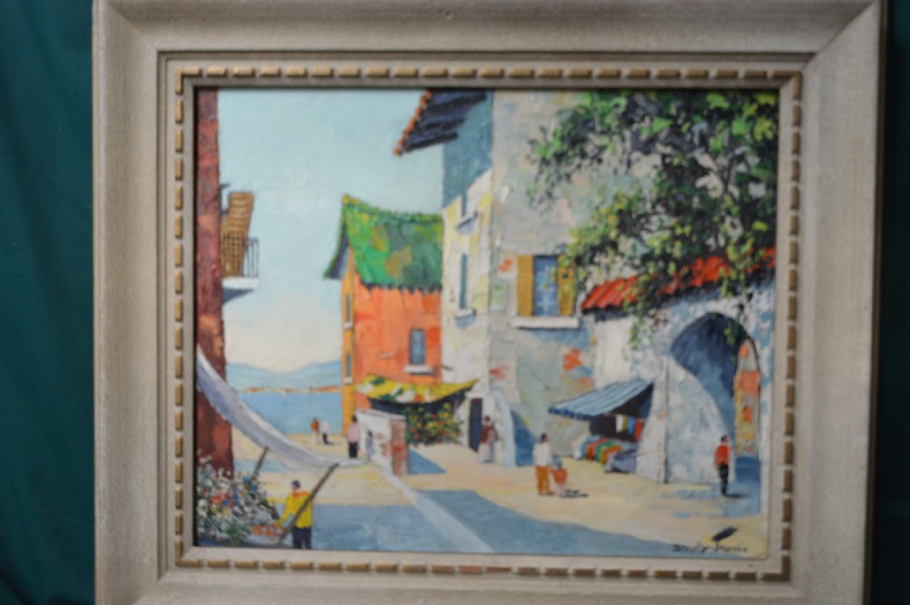 Cecil Rochfort Doyly John. Oil painting View V
