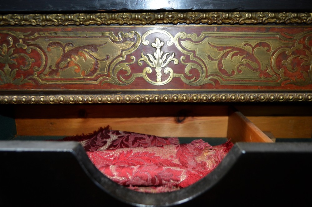 19th Century French Louis XVI Style Boulle Credenza View III