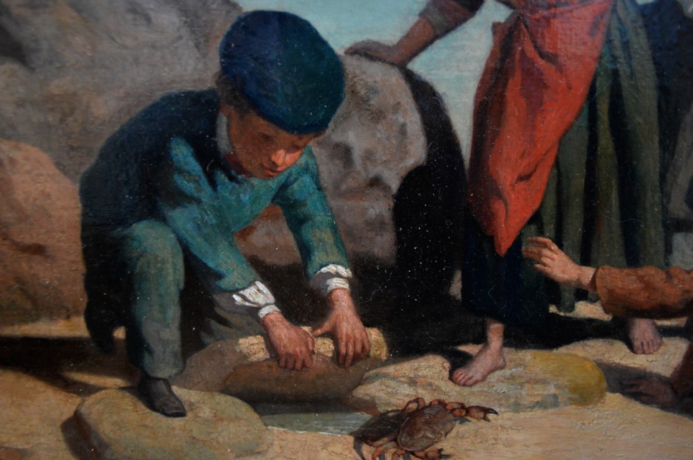 Eugene Fines Oil painting (1826-1882) View IV