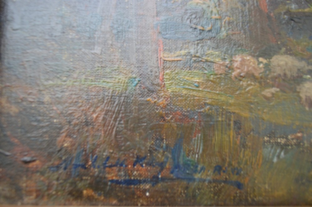 Large Archibald Kay RSW. RSA. ARSA.1860-1935 Oil painting View II