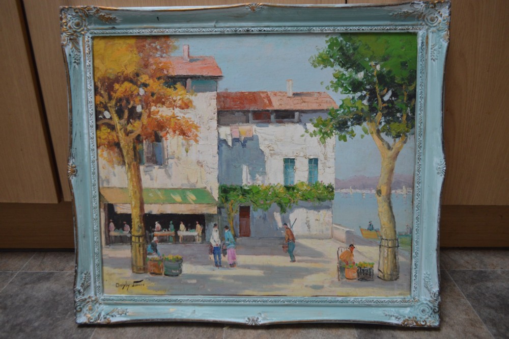Cecil Rochfort Doyly John 1950's Oil painting View VI