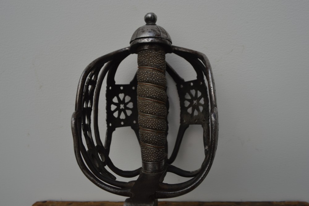 late 18th century Scottish basket hilt broadsword View III