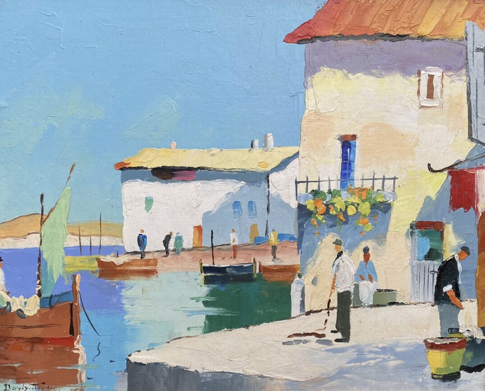 Cecil Rochfort Doyly John. Oil painting