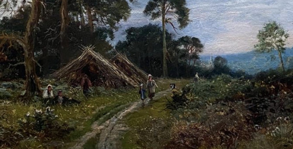 Daniel Sherrin (1868 - 1940) Oil Painting View III