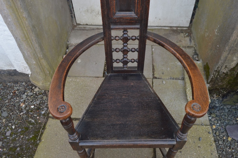 19th century Shakespeare chair View II