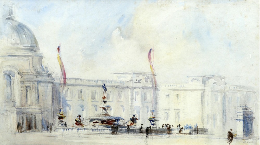 HERCULES BRABAZON BRABAZON (1821-1906) Watercolour painting