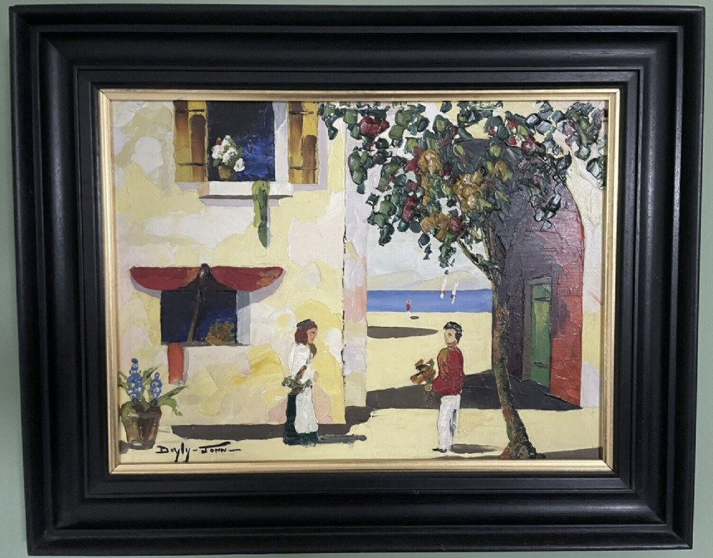 CECIL ROCHFORT D'OYLY JOHN (1903-1993) - OIL PAINTING.