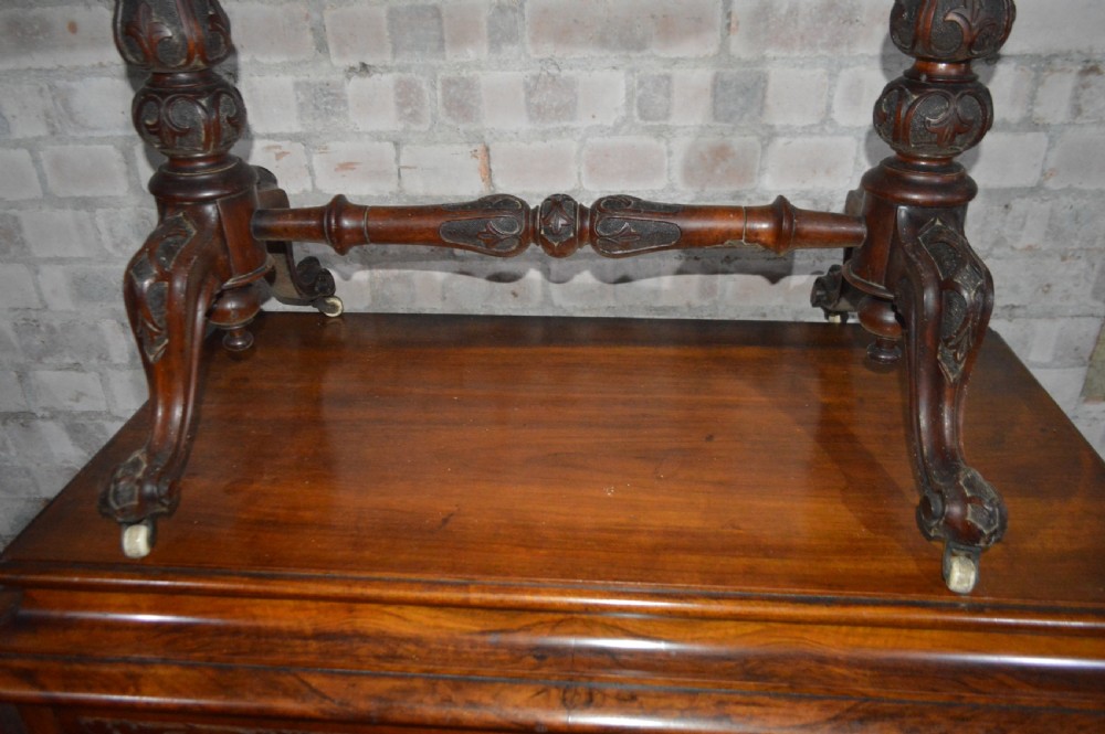 A 19th century Burr walnut Escritoire View IV