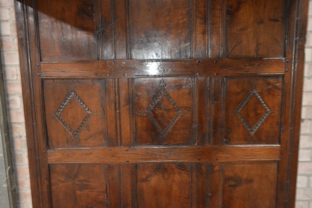 A Charles II Oak four poster bed. View III