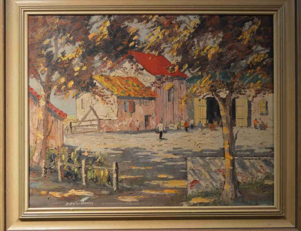Doyly John Oil painting.