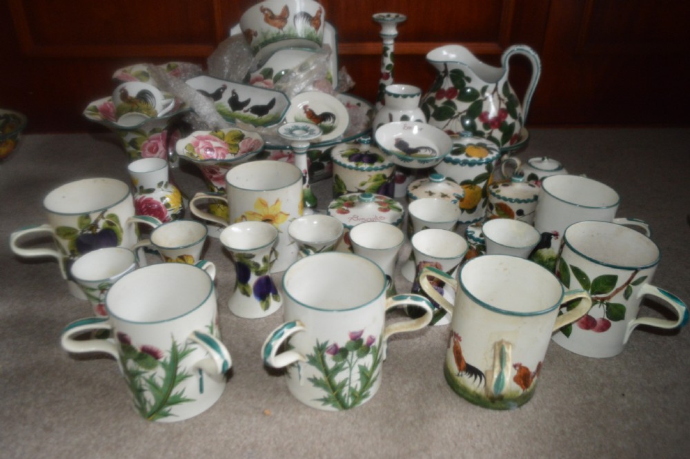 A large collection of quality Wemyss ware. View III
