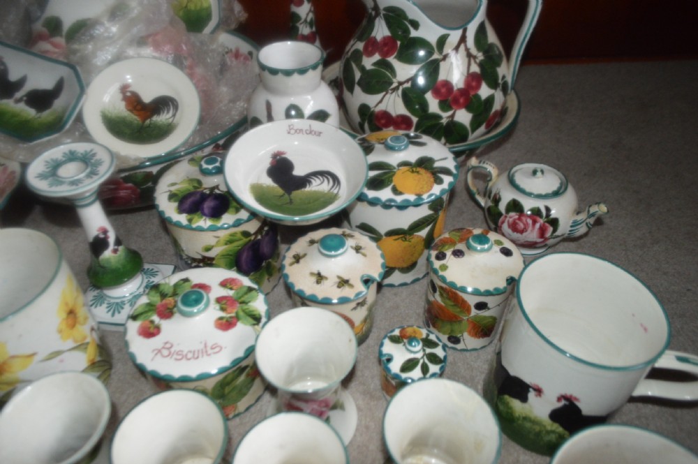 A large collection of quality Wemyss ware. View IV