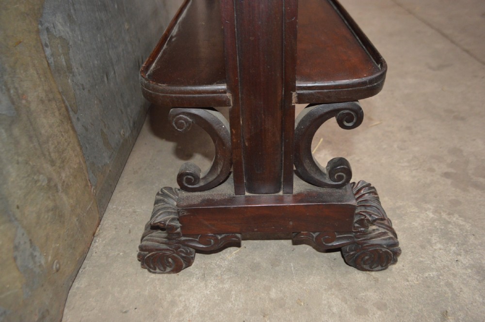 Victorian Mahogany Dumb Waiter View III