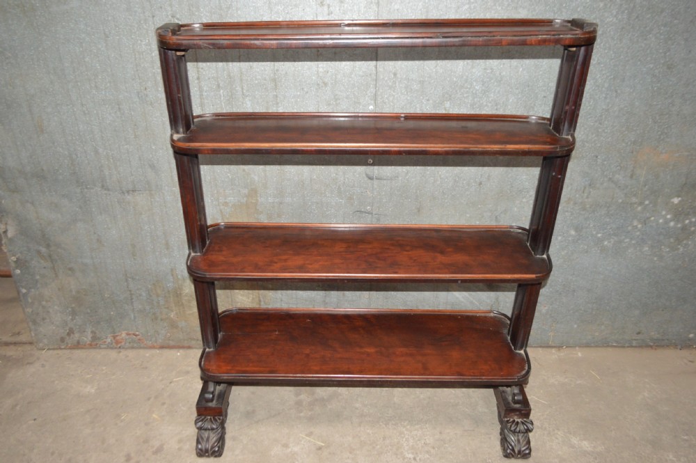 Victorian Mahogany Dumb Waiter View VI