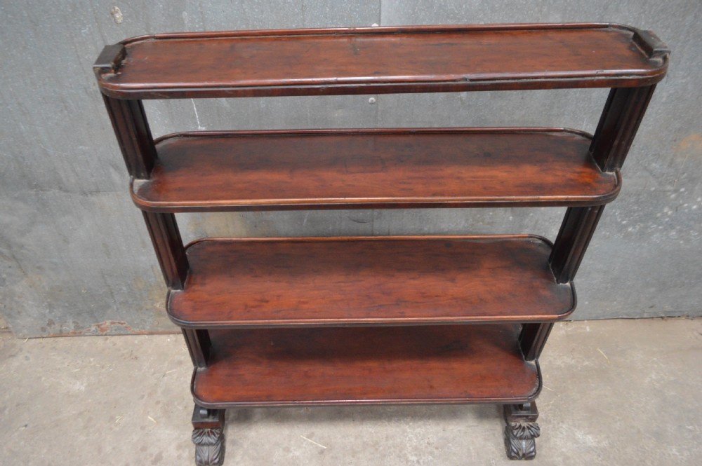 Victorian Mahogany Dumb Waiter View VII