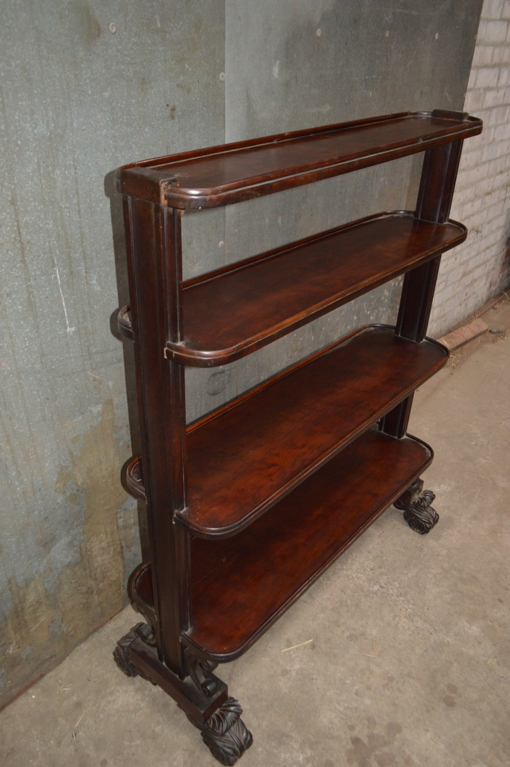Victorian Mahogany Dumb Waiter View VIII