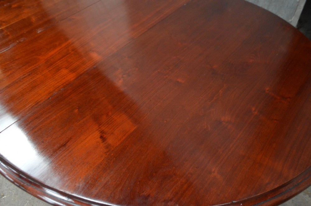 Large 12 seat Victorian extending dining table View VII