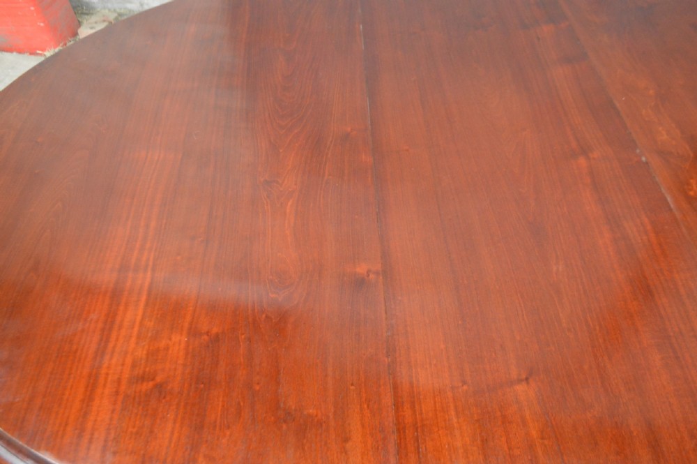 Large 12 seat Victorian extending dining table View IX