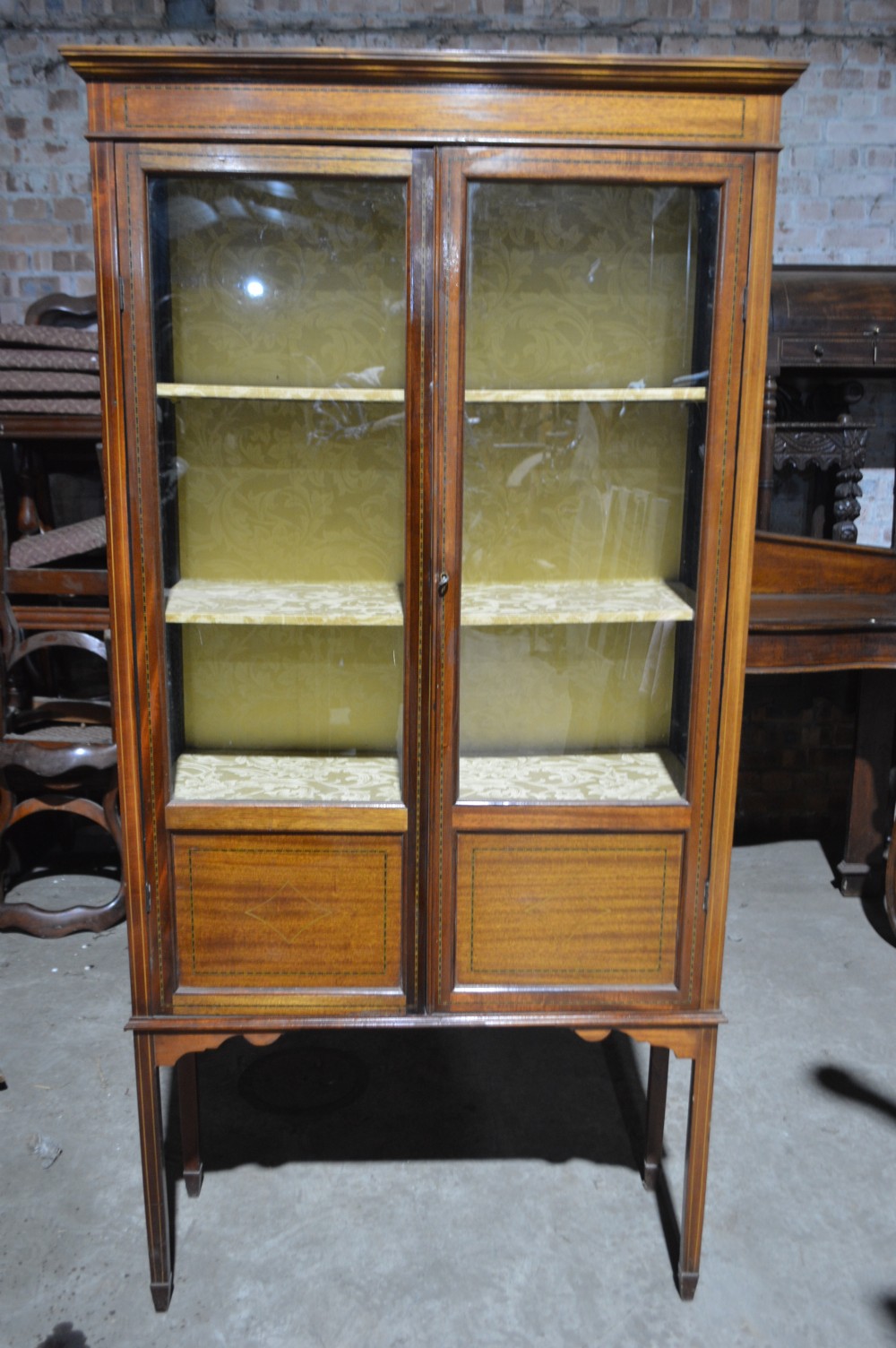 Edwardian display cabinet
