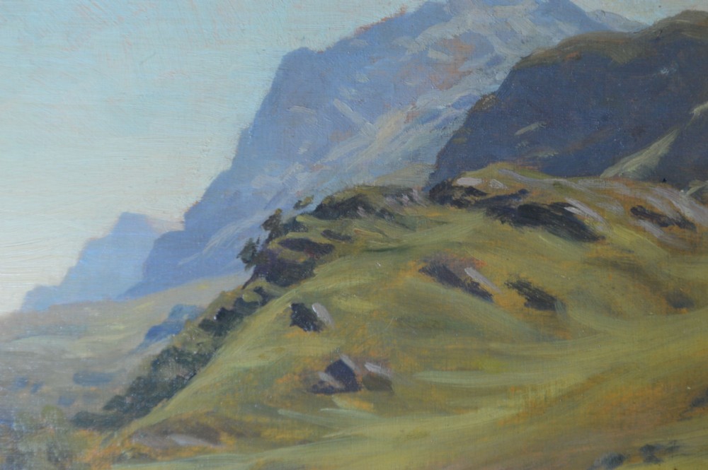 Joseph Farquharson RA. Scottish oil painting. (Isle of Skye) View IX