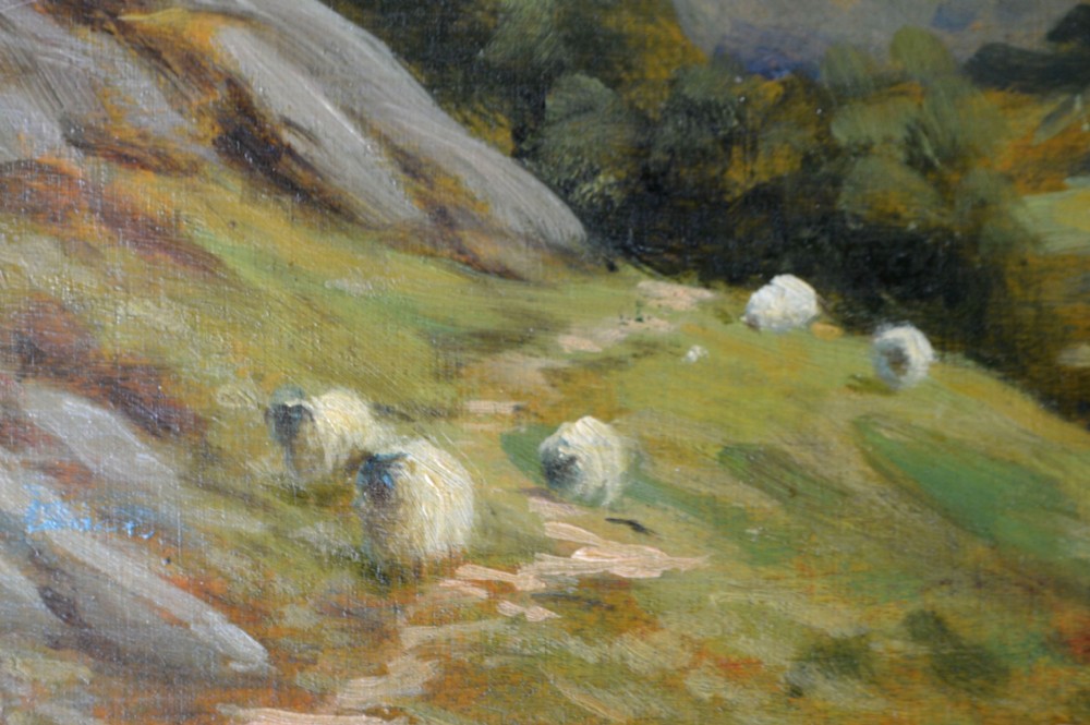 Joseph Farquharson RA. Scottish oil painting. (Isle of Skye) View X
