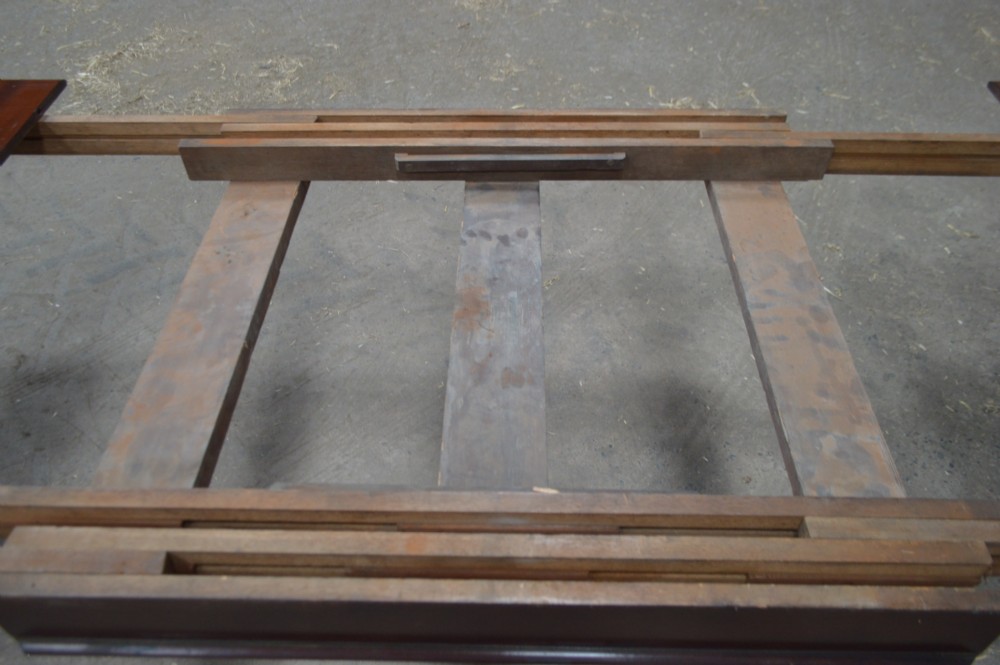 Gillows type mahogany extending dining table View VII