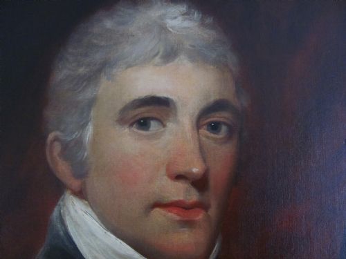 PORTRAIT MALE GENTLEMAN JOHN BROWNE OIL ATTRIBUTED TO JOHN HOPPNER RA - ADDITIONAL PHOTO 2