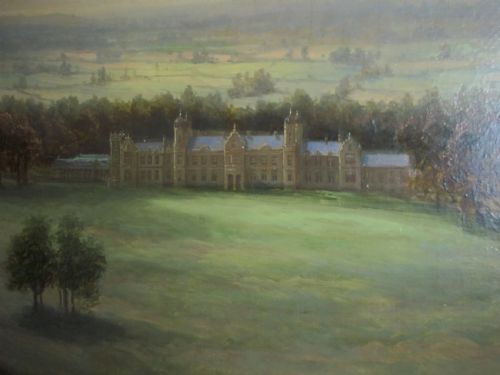 19TH CENTURY OIL LANDSCAPE COWS HOUSE SCENE BY SAMUEL LAWSON BOOTH - ADDITIONAL PHOTO 3