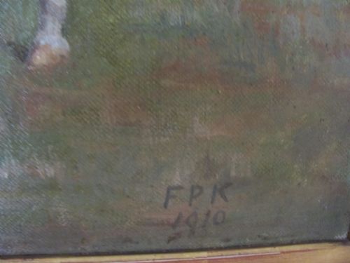 ENGLISH SCHOOL OIL STUDY OF A BAY HORSE SHANNON LASS GRAND NATIONAL - ADDITIONAL PHOTO 2