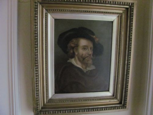 19th20th century portrait oil painting gentleman peter paul rubens - CATEGORY: ANTIQUE ART - DATED 1900
