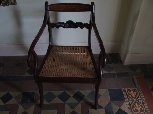 SET OF 6 REGENCY DINING CHAIRS - ADDITIONAL PHOTO 6