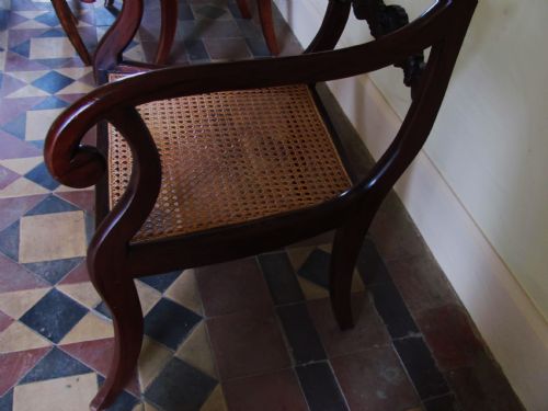 SET OF 6 REGENCY DINING CHAIRS - ADDITIONAL PHOTO 10