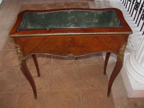 FRENCH KINGWOOD ROSEWOOD AND GILT METAL MOUNTED JARDINIERE - ADDITIONAL PHOTO 2