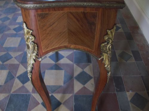 FRENCH KINGWOOD ROSEWOOD AND GILT METAL MOUNTED JARDINIERE - ADDITIONAL PHOTO 7