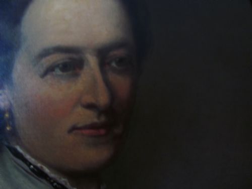 19TH CENTURY PORTRAIT FEMALE LADY ATTRIBUTED TO SOLOMON ALEXANDER HART - ADDITIONAL PHOTO 7