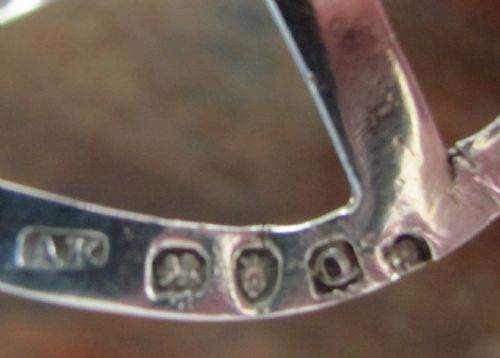 GEORGIAN SILVER TOAST RACK GEORGE 111 ABSTINANDO KING LONDON - ADDITIONAL PHOTO 4