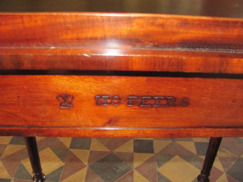 REGENCY MAHOGANY WRITING TABLEFROM THE HOUSE OF PEERS - ADDITIONAL PHOTO 7