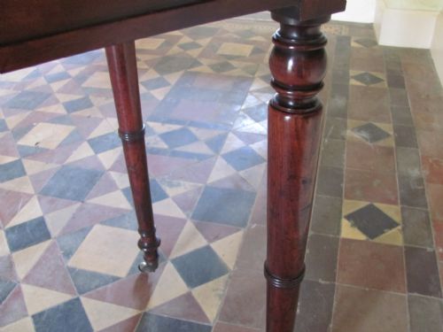 REGENCY MAHOGANY WRITING TABLEFROM THE HOUSE OF PEERS - ADDITIONAL PHOTO 8