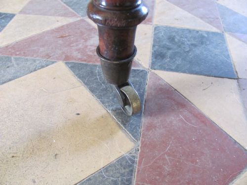 REGENCY MAHOGANY WRITING TABLEFROM THE HOUSE OF PEERS - ADDITIONAL PHOTO 9
