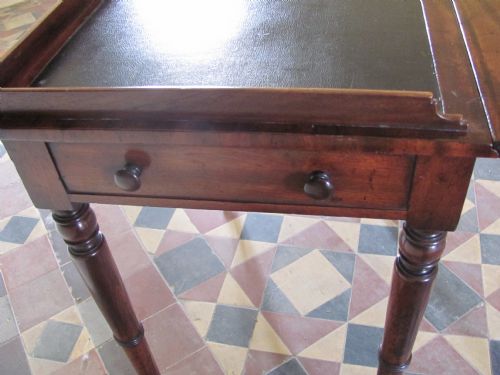 REGENCY MAHOGANY WRITING TABLEFROM THE HOUSE OF PEERS - ADDITIONAL PHOTO 11