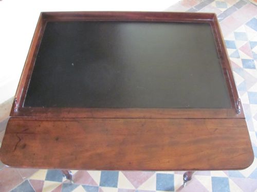 REGENCY MAHOGANY WRITING TABLEFROM THE HOUSE OF PEERS - ADDITIONAL PHOTO 12