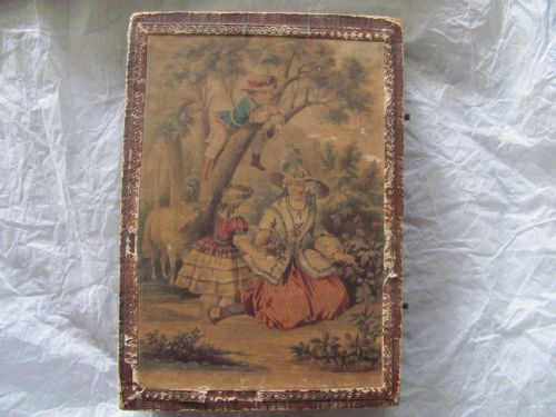 fig 2. early Victorian  wood block jigsaw puzzle