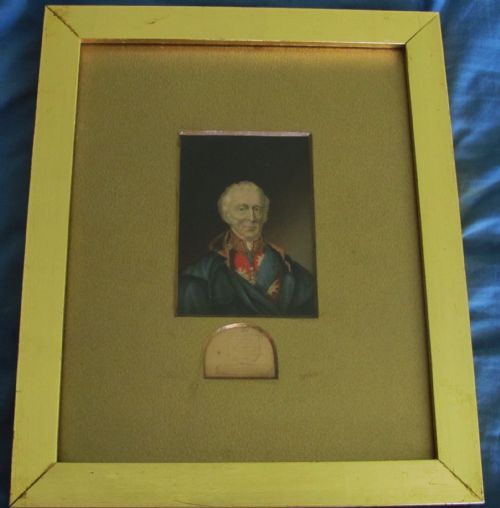 baxter print duke of wellington no arms version - CATEGORY: ANTIQUE ART - DATED 19TH CENTURY
